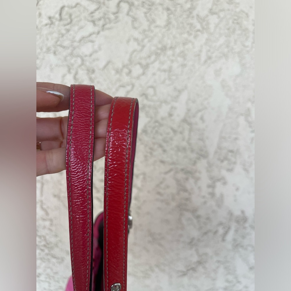 Coach Fuchsia Signature Shoulder Bag - Picture 5 of 16